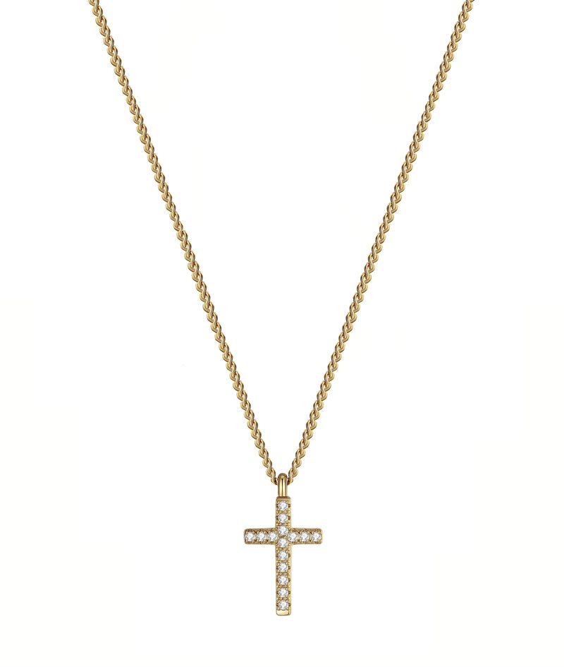 CROSS Crystal Halsband Guld 